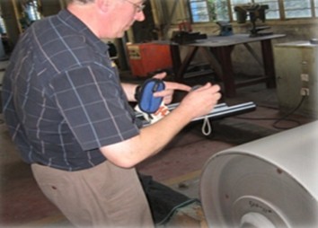 大直径淬火辊焊接